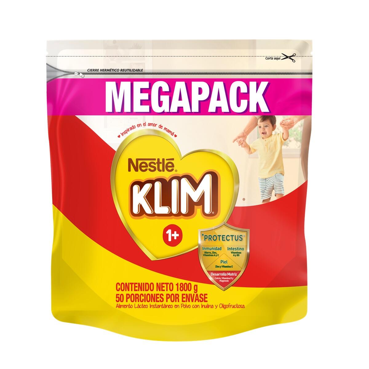 Alimento Lacteo Klim 1+ Bolsa X 1800 Gr