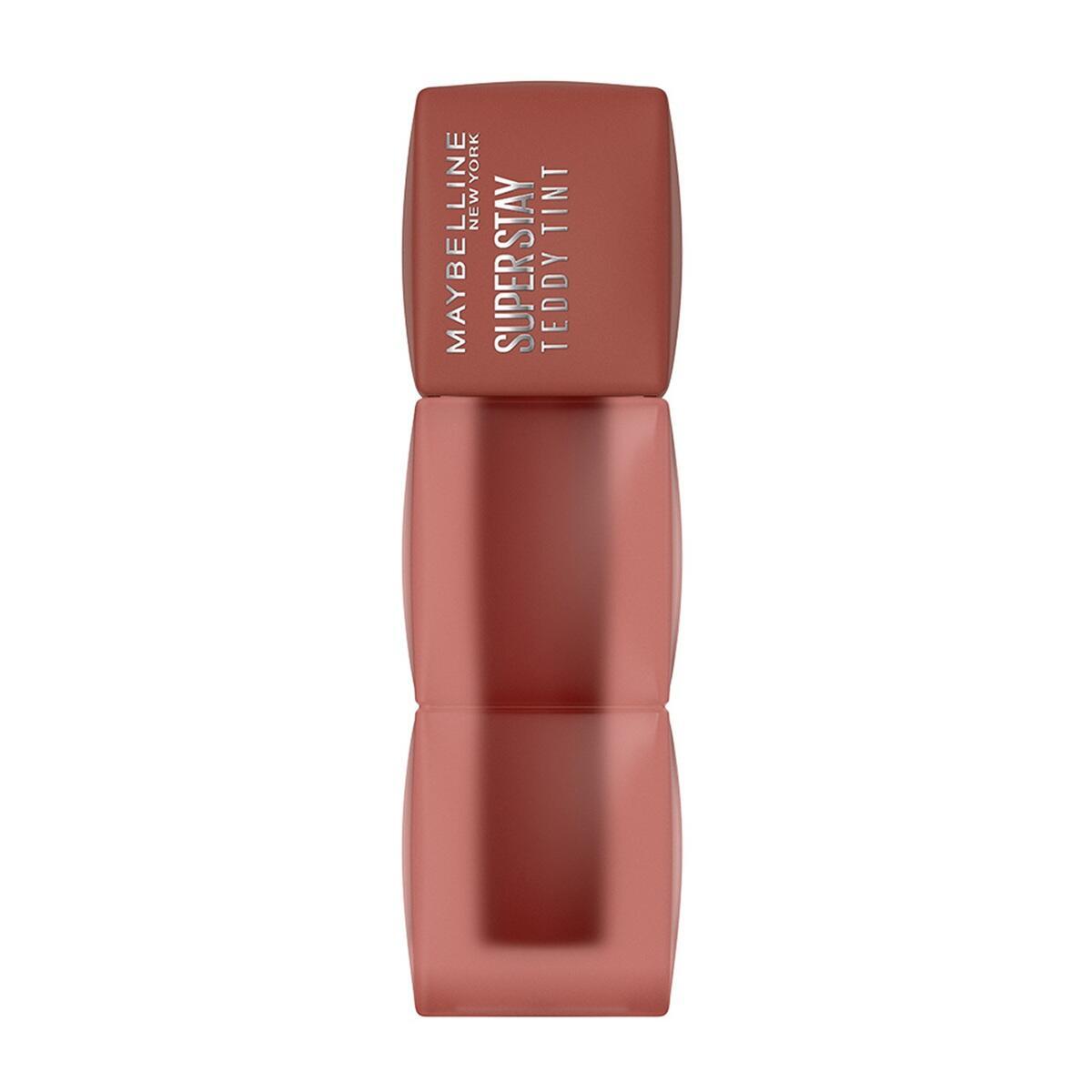 Tinta Labial Maybelline New York Superstay Teddy Tint Mascara Tear X 5 Ml