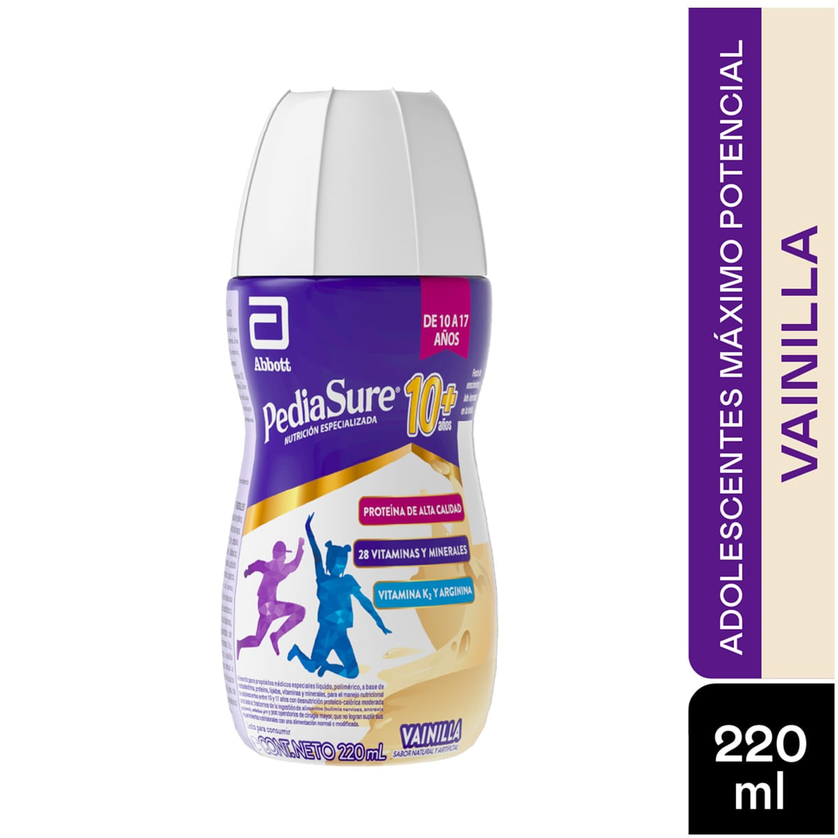 Pediasure 10+ Liquido Vainilla X 220 Ml