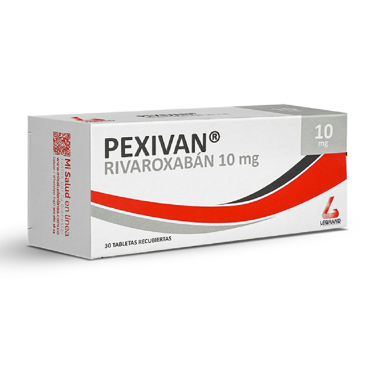 Pexivan Rivaroxaban 10 Mg X 30 Tabl