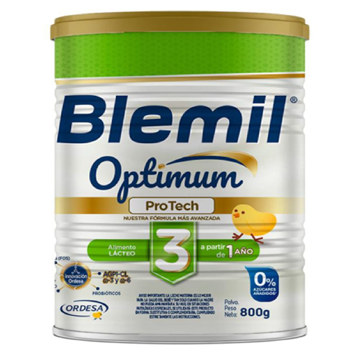 Formula Infantil Blemil Optimum 3 X 800 Gr