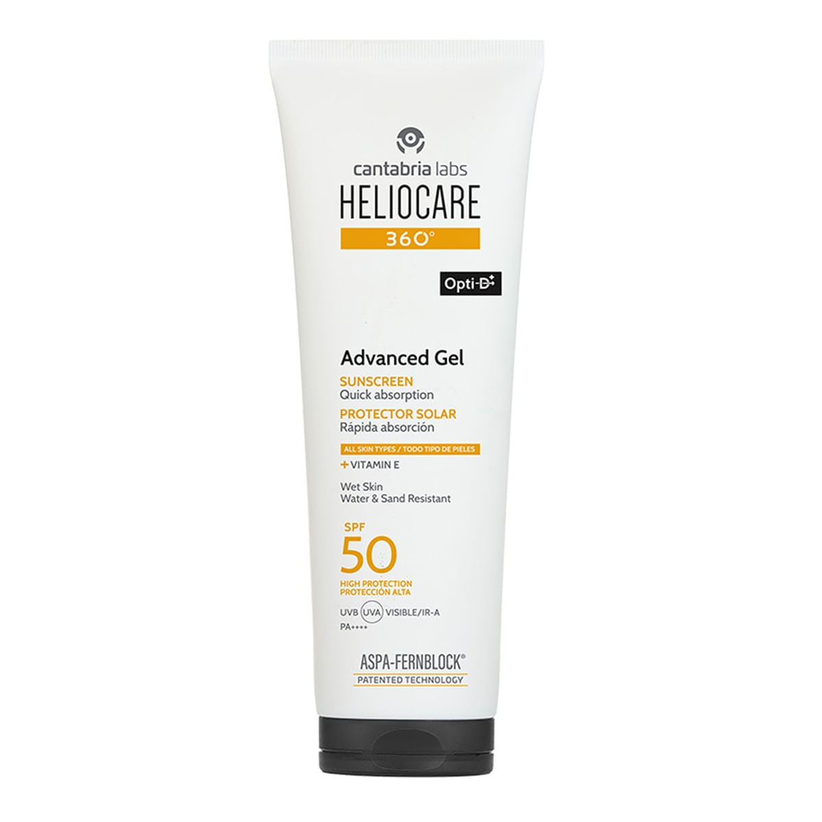 Protector Solar Heliocare 360 Optid+ Advanced Gel Spf 50+ X 250 Ml