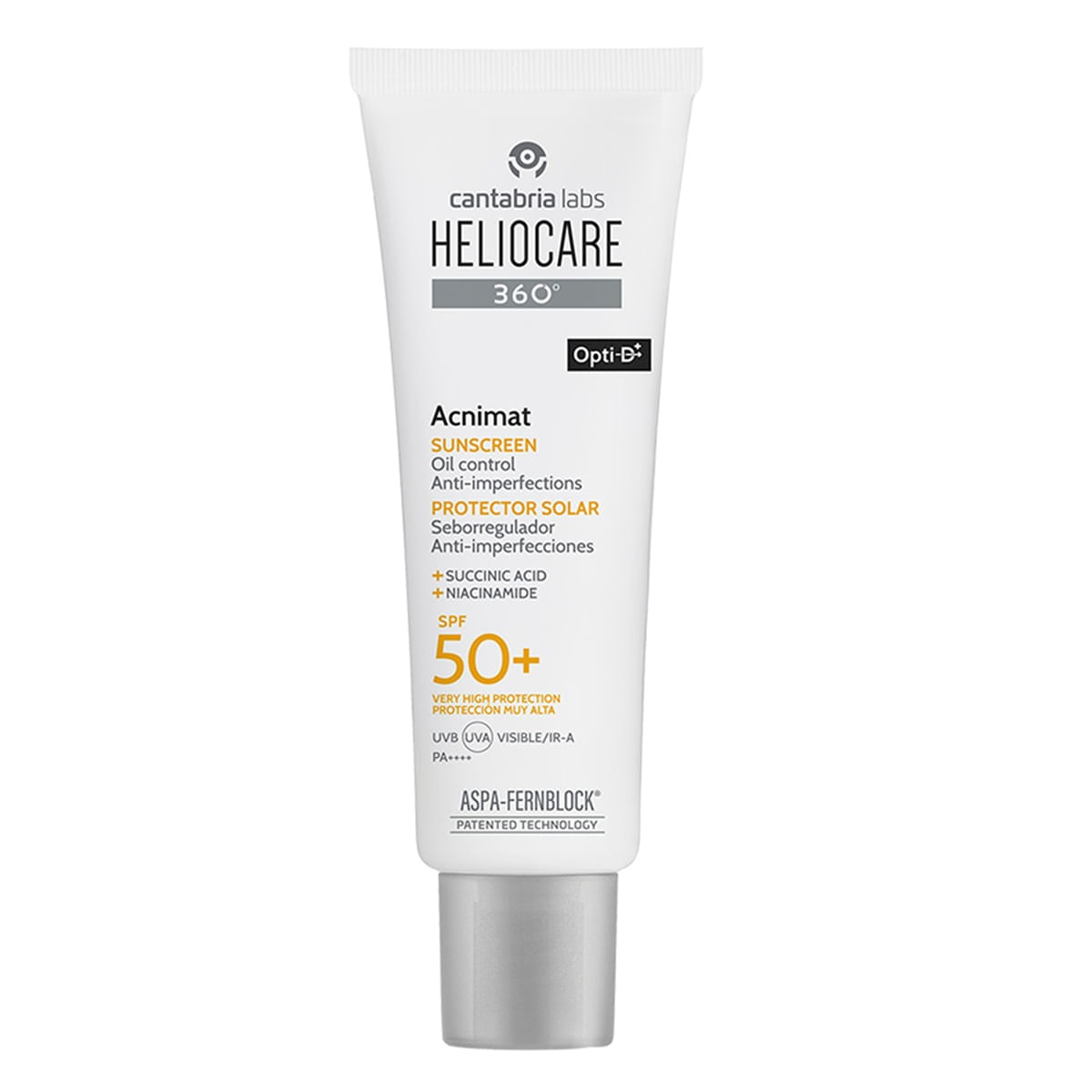 Protector Solar Heliocare 360 Optid+ Acnimat Spf 50+ X 50 Ml