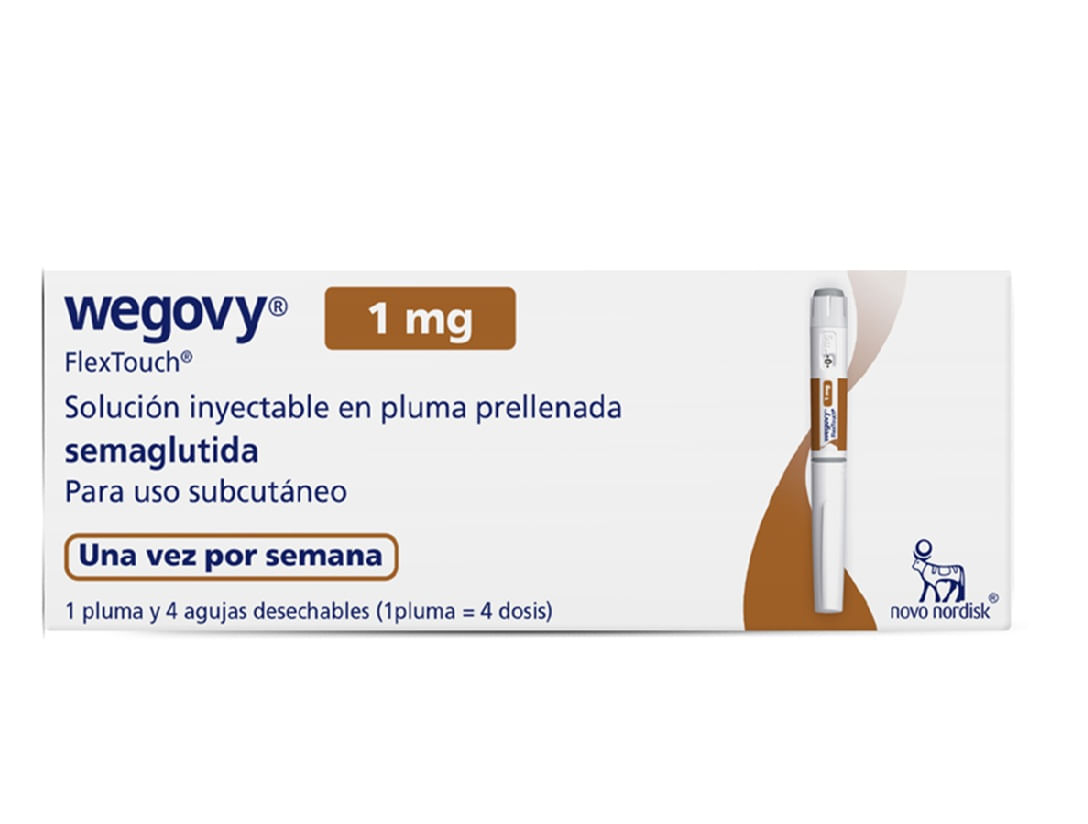 Wegovy Semaglutida 1 Mg/dosis X 1 Pluma Prellenada X 3 Ml