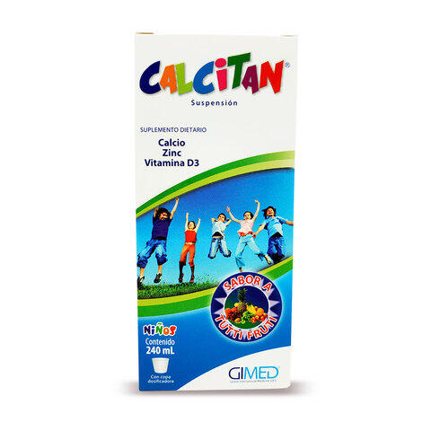 Calcitan Kids Tutti Frutti X 240 Ml