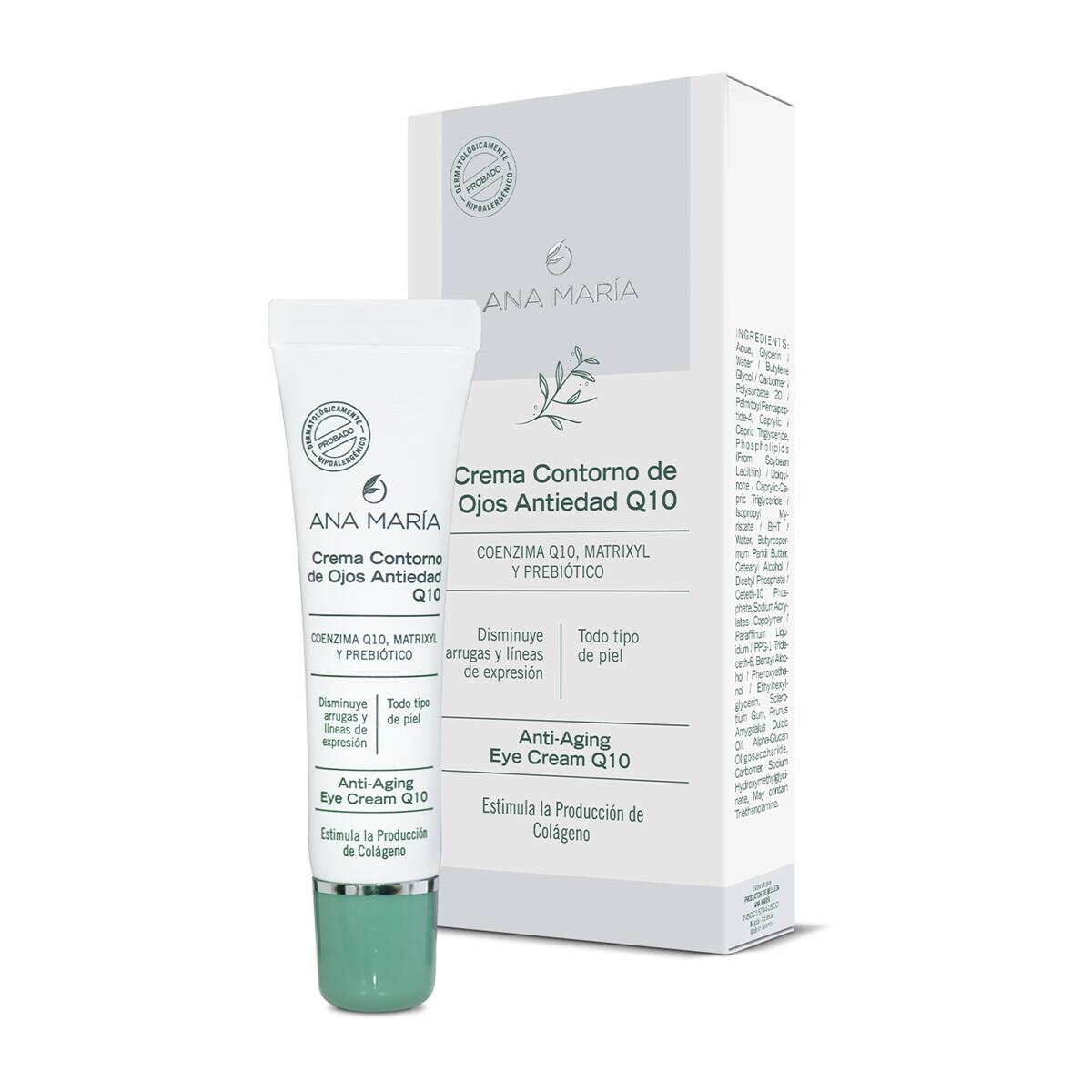 Crema Contorno De Ojos Ana Maria Antiedad Q10 X 15 Ml